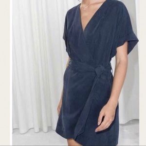 & Other Stories wrap dress